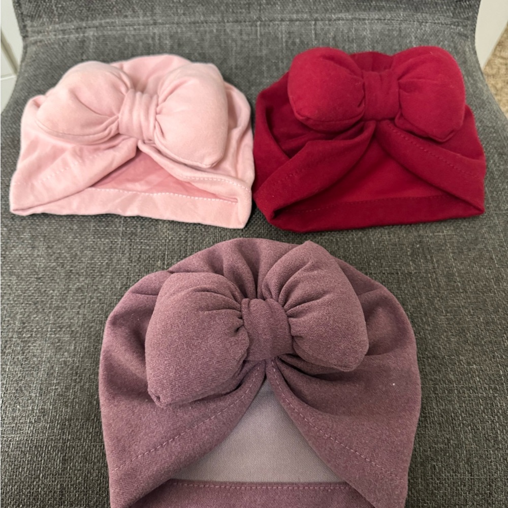 Baby Bow Hats Bundle